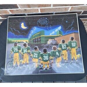 1996 "Pint Size Packers" by Alan Studt Green Bay